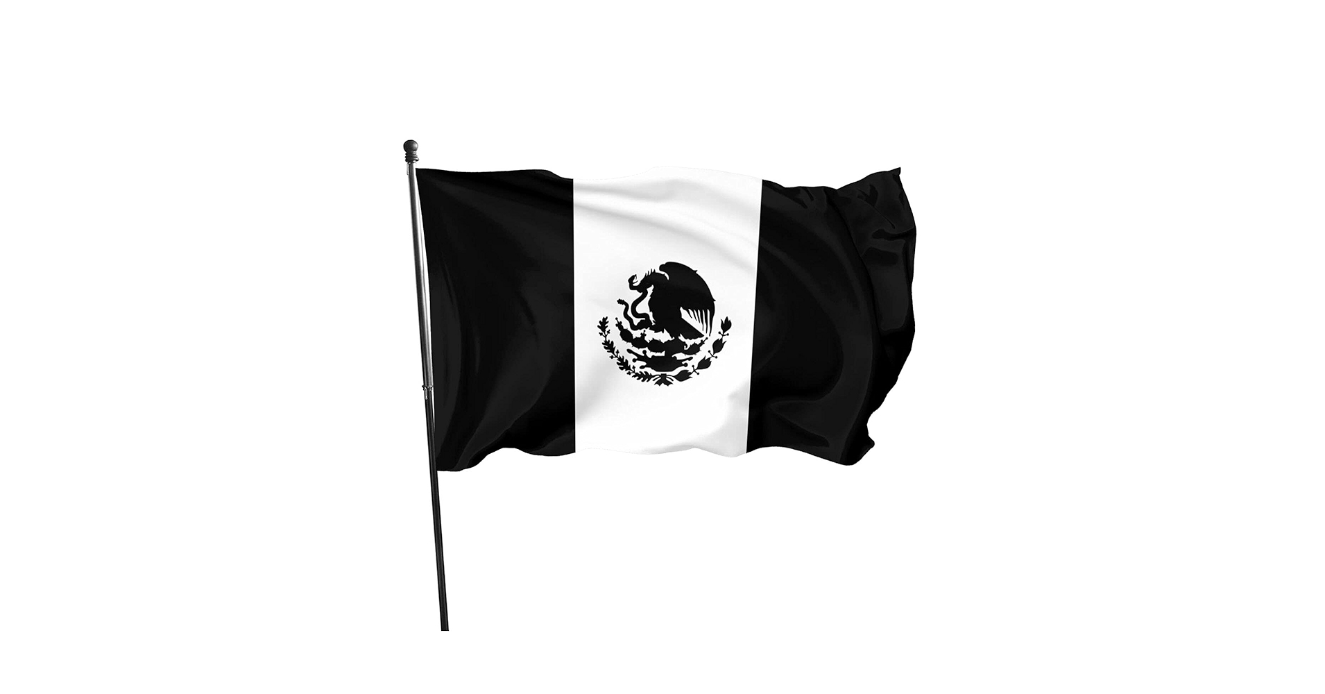 アート・デザイン・音楽 LARGER THAN LIFE Black Flag Memorabilla Amazon.com : US And Mexico Friendship Black Flag 3x5 ft